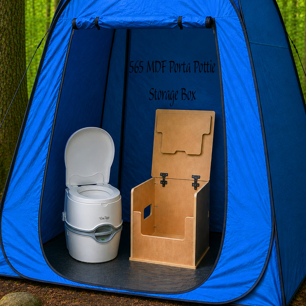 Camper van Toilet Storage Box MDF Thetford Porta Potti 565 T5 T6