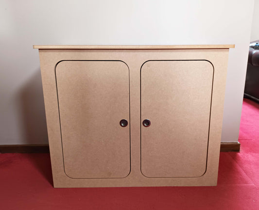 Camper MDF cupboard, Kitchen pod, Motorhome kitchen pod, camper pod storage