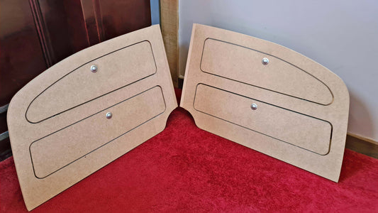 Citroen Berlingo or Peugeot Partner Bare MDF Storage Boxes - MK2 2008-2018