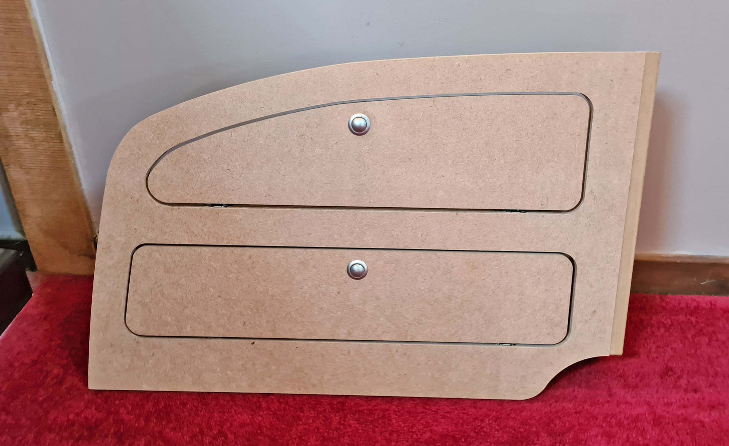 Citroen Berlingo or Peugeot Partner Bare MDF Storage Boxes - MK2 2008-2018