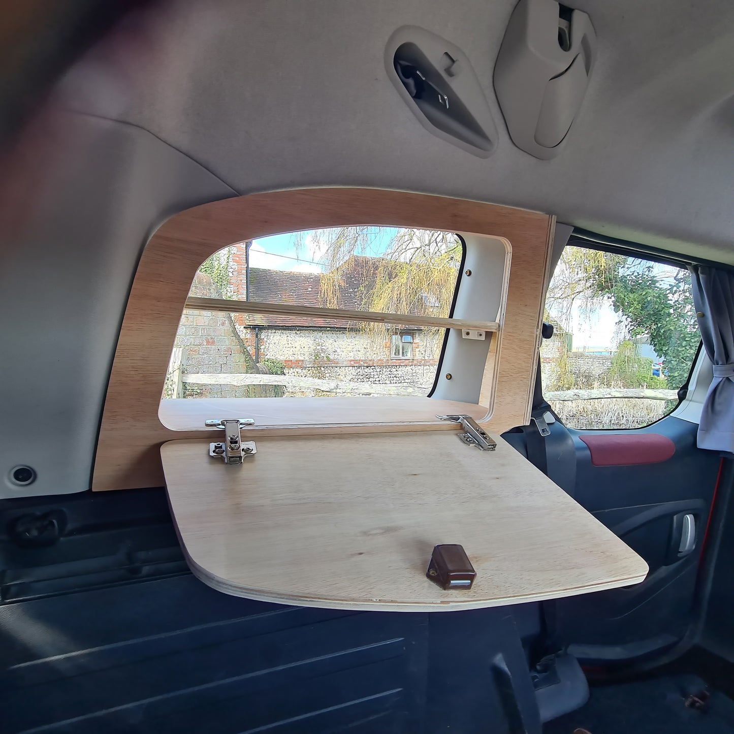 Citroen Berlingo or Peugeot Partner Bare Storage Boxes Single Door - MK2 2008-2018