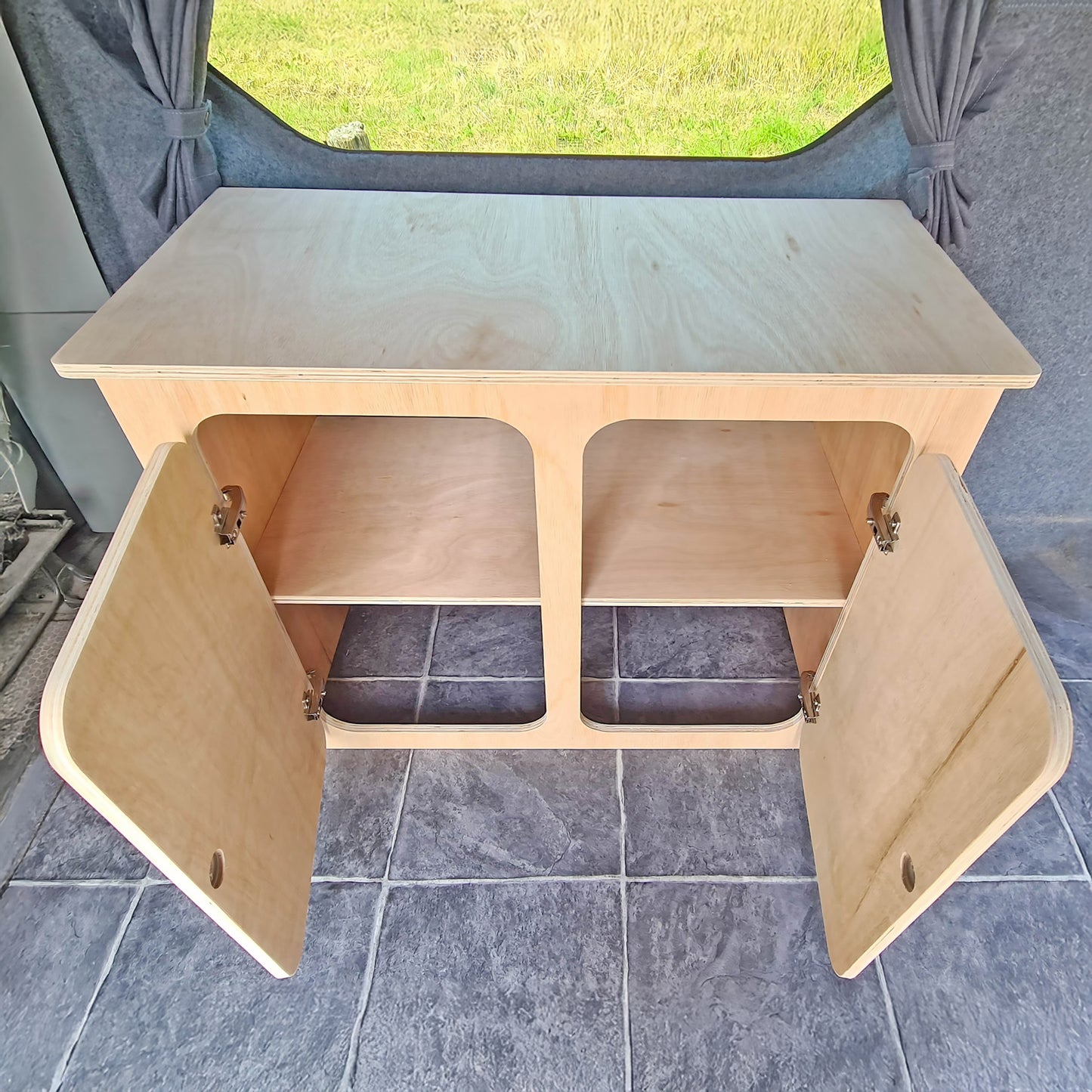 Camper Van Kitchen unit Ply. Easy assembly