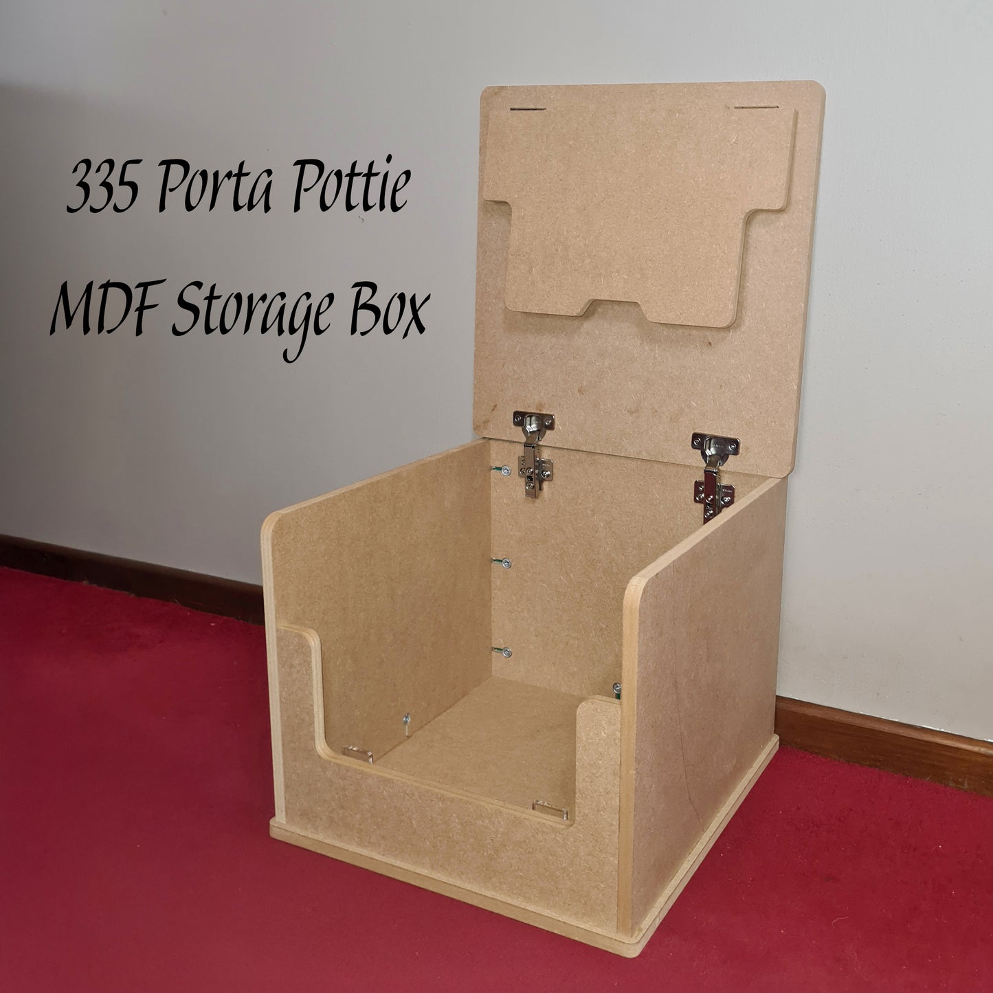 Camper van Toilet Storage Box MDF Thetford Porta Potti 335 T5 T6