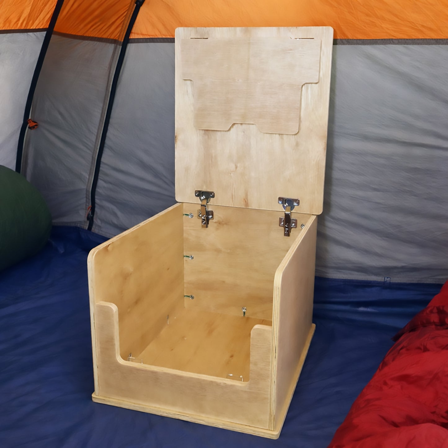 Camper van Seat/Toilet Storage Box PLY Thetford Porta Potti 145/345 T5 T6