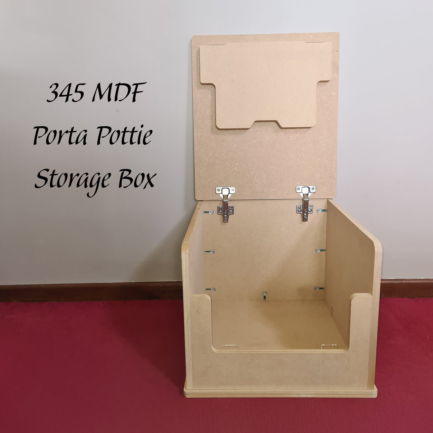 Camper van Toilet Storage Box MDF Thetford Porta-Potti 145/345  T5 T6