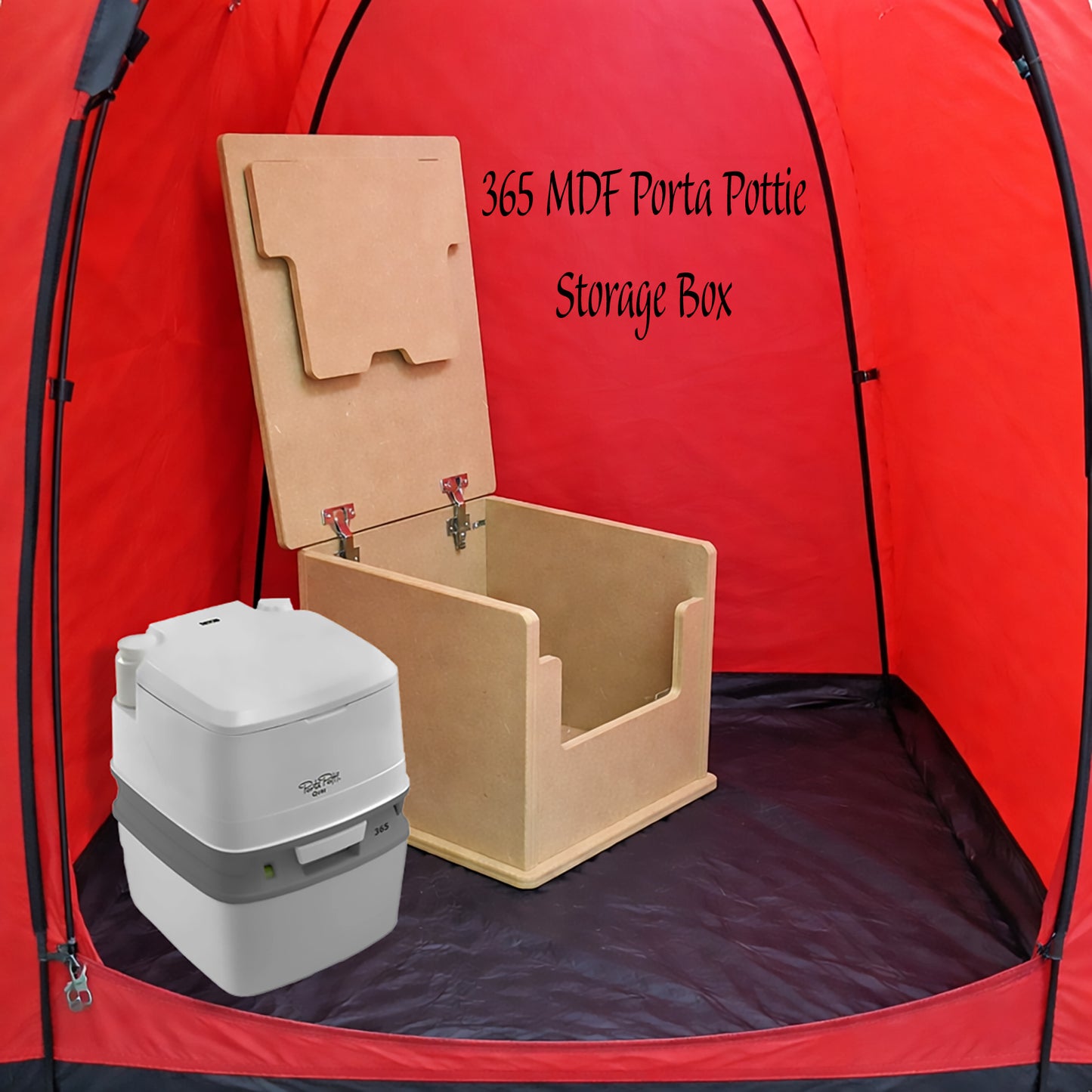 Camper van Toilet Storage Box MDF Thetford Porta Potti  165/365 T5 T6