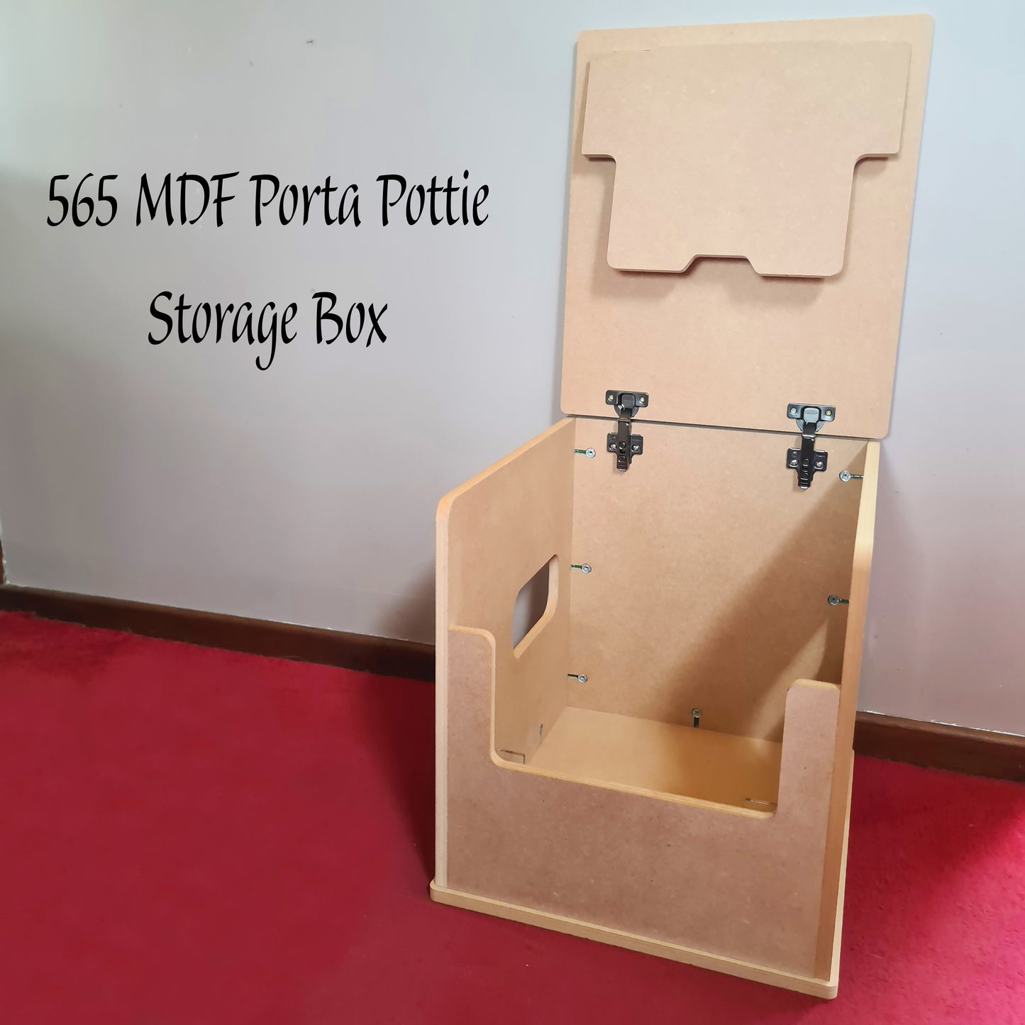 Camper van Toilet Storage Box MDF Thetford Porta Potti  565 T5 T6