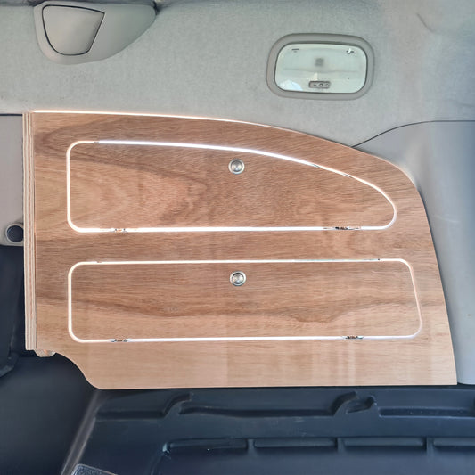 Citroen Berlingo or Peugeot Partner Bare Storage Boxes - MK2 2008-2018