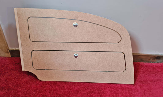 Citroen Berlingo or Peugeot Partner Bare MDF Storage Boxes - MK2 2008-2018