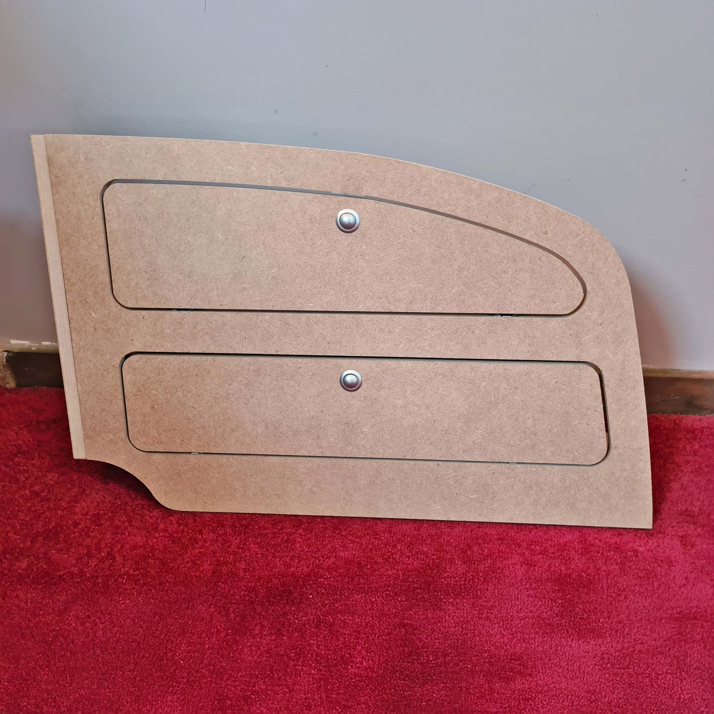 Citroen Berlingo or Peugeot Partner Bare MDF Storage Boxes - MK2 2008-2018