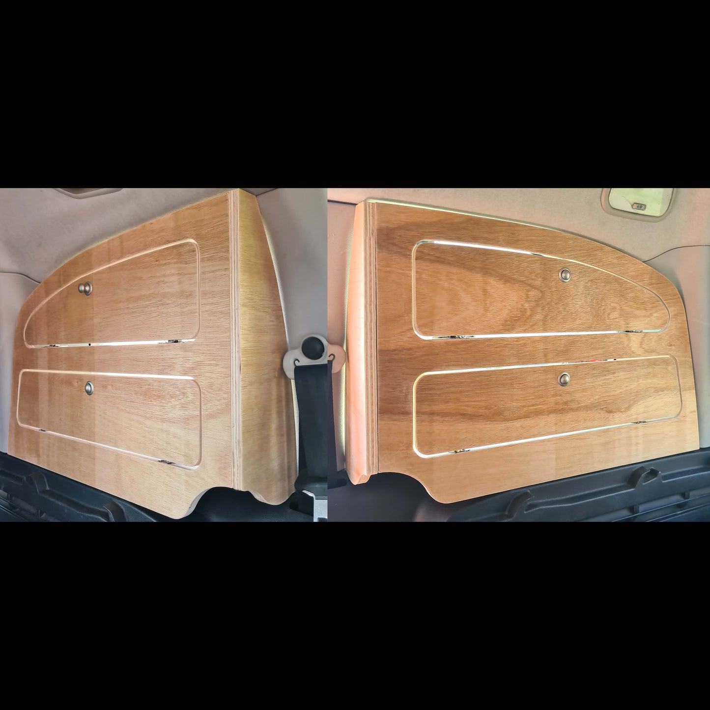 Citroen Berlingo or Peugeot Partner Bare Storage Boxes - MK2 2008-2018
