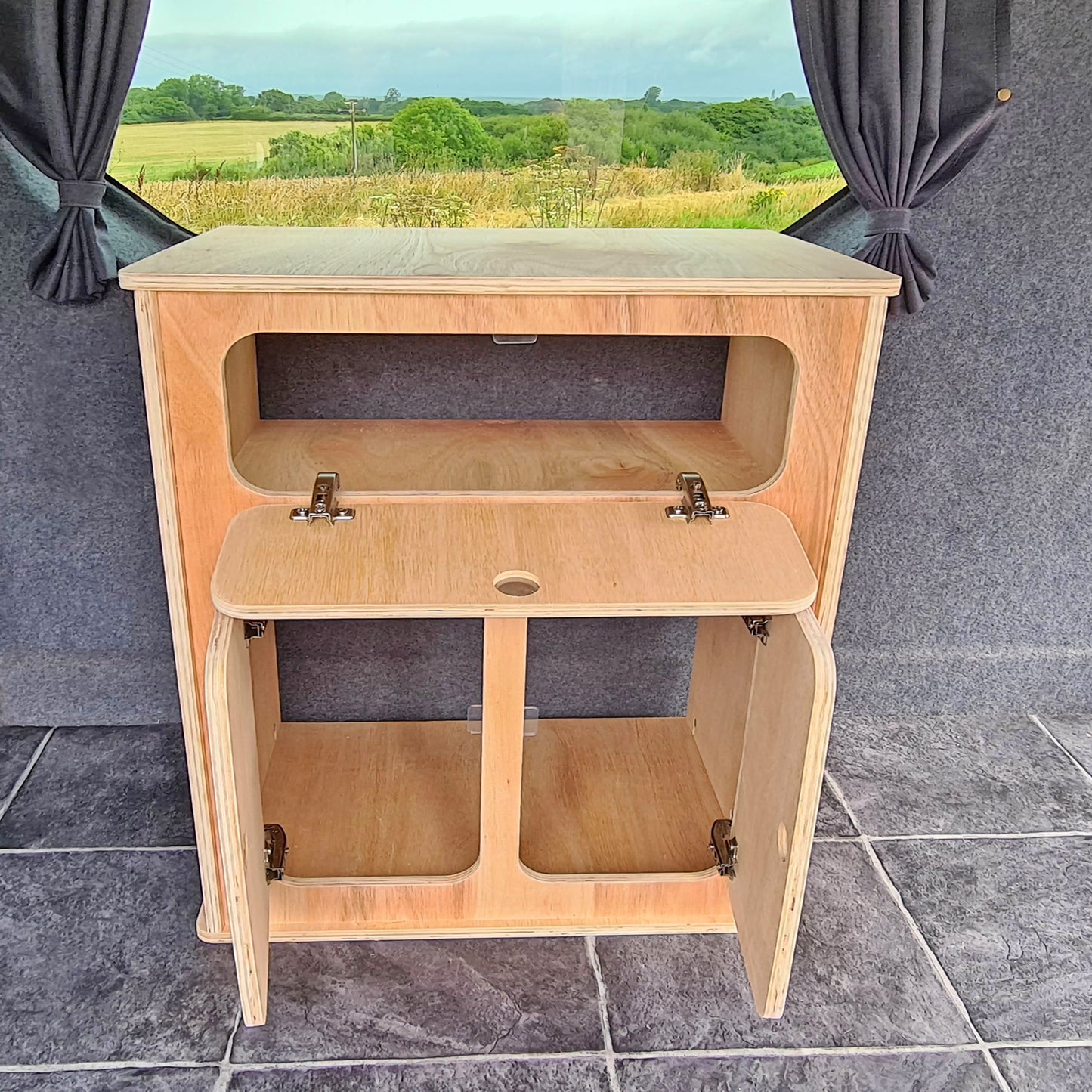 Camper Van kitchen unit Ply. Easy Assembly