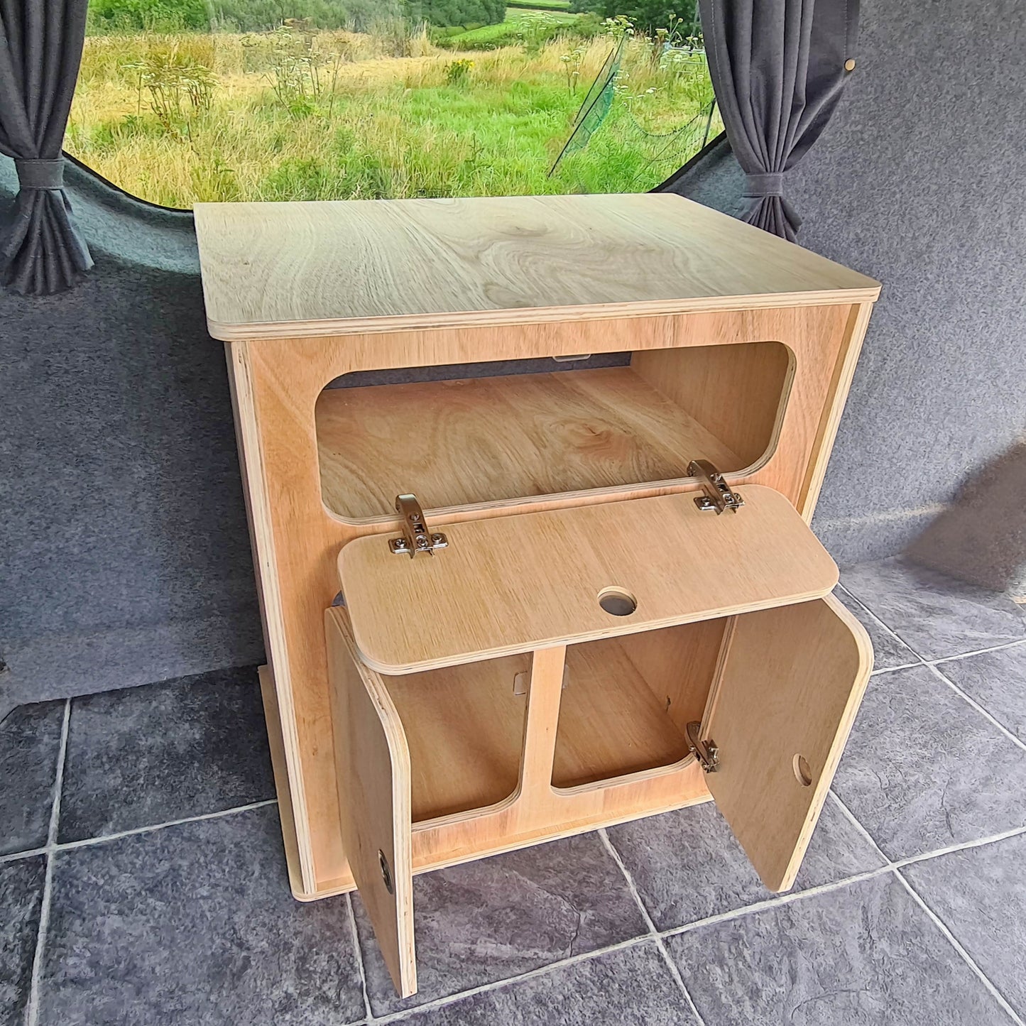 Camper Van kitchen unit Ply. Easy Assembly