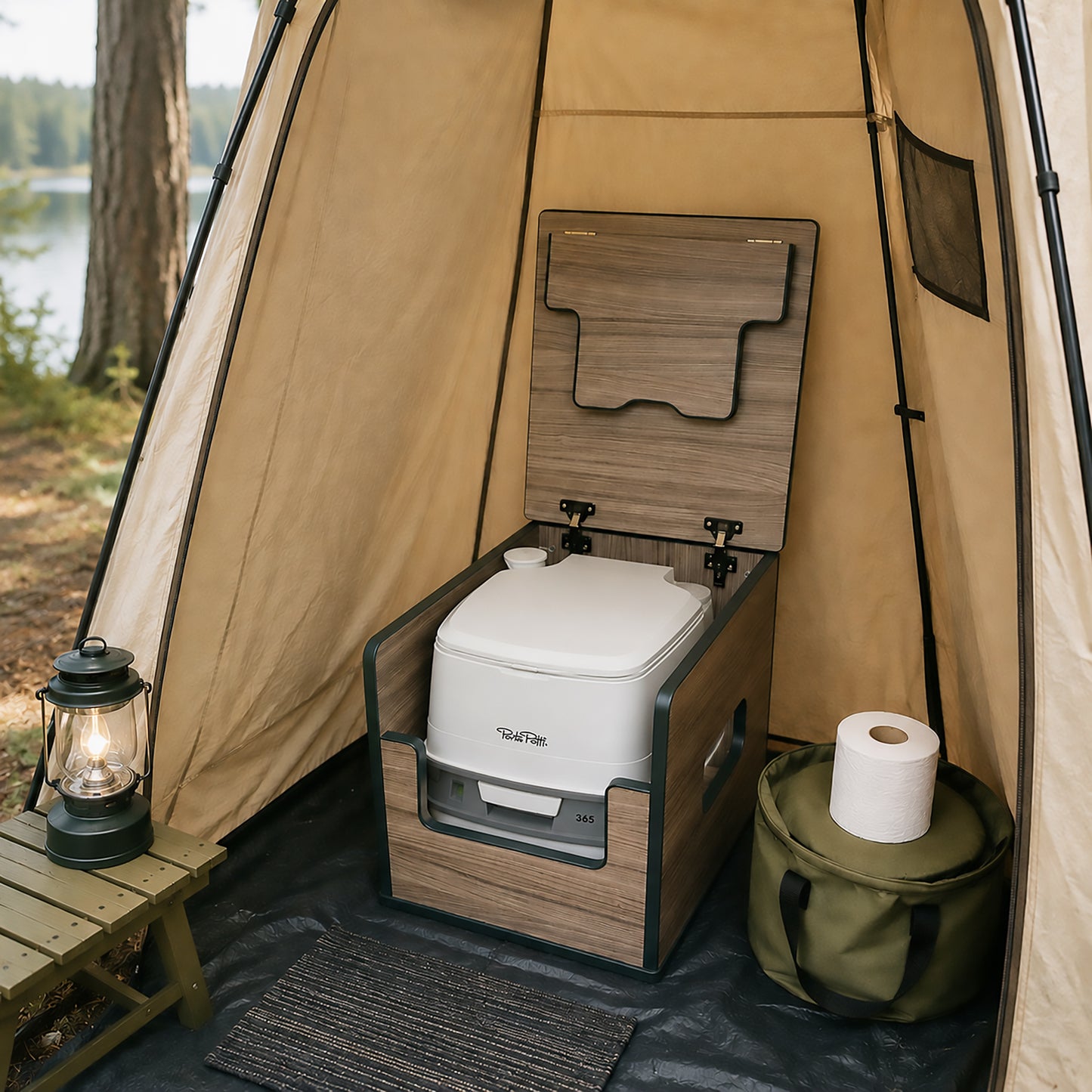 Camper Toilet Storage Box 335/165/365