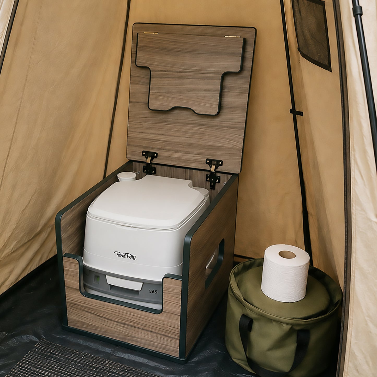 Camper Toilet Storage Box 335/165/365