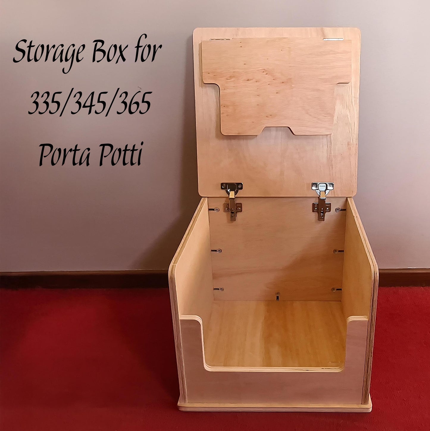 Camper van Seat/Toilet Storage Box Thetford Porta Potti 145/335 345 165/365 T5 T6