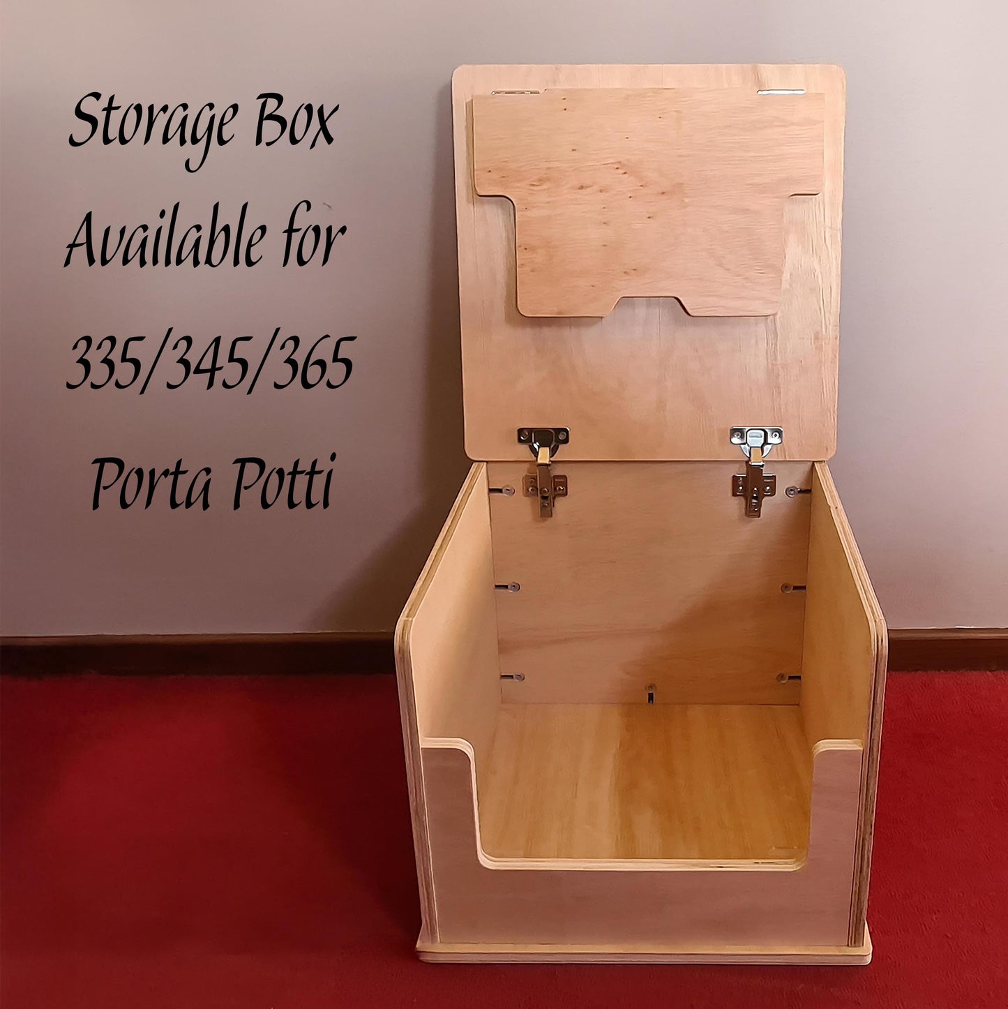 Camper van Seat/Toilet Storage Box Thetford Porta Potti 165/365 T5 T6