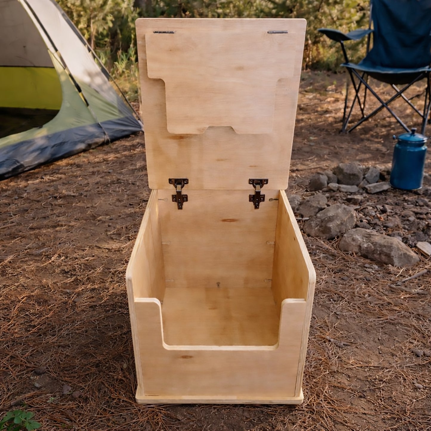 Camper van Seat/Toilet Storage Box PLY Thetford Porta Potti 165/365 T5 T6